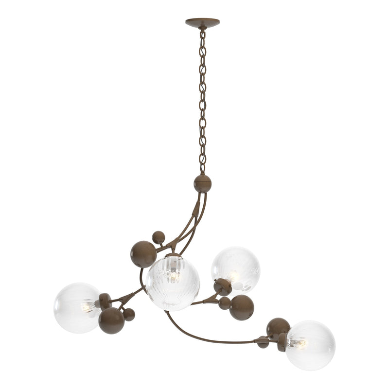 Sprig 4-Light 42" Chandelier in Bronze