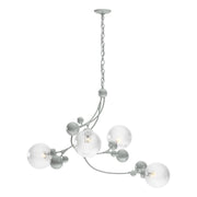 Sprig 4-Light 42" Chandelier in Vintage Platinum