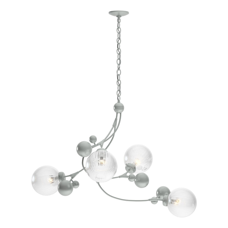 Sprig 4-Light 42" Chandelier in Vintage Platinum