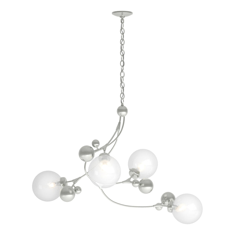 Sprig 4-Light 42" Chandelier in Sterling