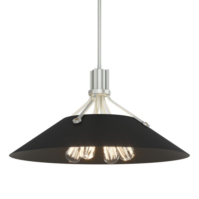 Henry Pendant in Vintage Platinum with Black Accent - 136340-SKT-MULT-82-10 by Hubbardton Forge