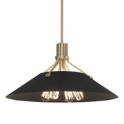 Henry Pendant in Soft Gold with Black Accent - 136340-SKT-MULT-84-10 by Hubbardton Forge