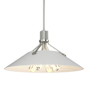 Henry Pendant in Sterling with White Accent - 136340-SKT-MULT-85-02 by Hubbardton Forge