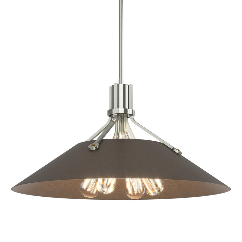 Henry Pendant in Sterling with Bronze Accent - 136340-SKT-MULT-85-05 by Hubbardton Forge
