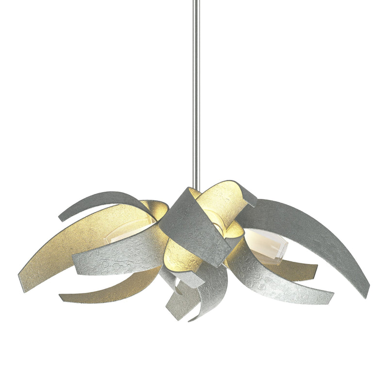 Corona 4-Light 18.25" Chandelier in Vintage Platinum