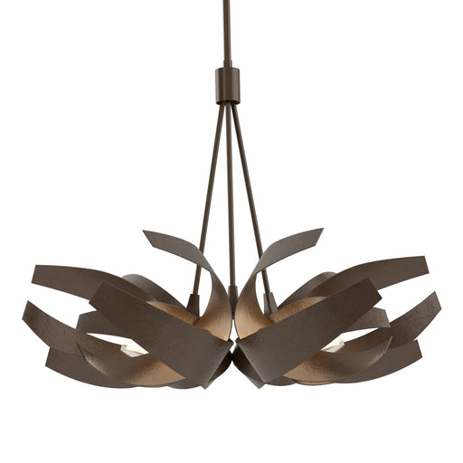 Corona 6-Light 26.9" Chandelier in Bronze
