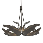 Corona 6-Light 26.9" Chandelier in Dark Smoke