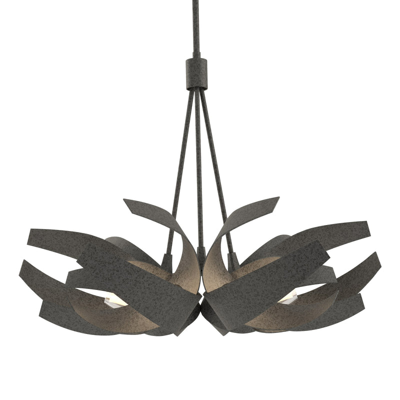 Corona 6-Light 26.9" Chandelier in Natural Iron