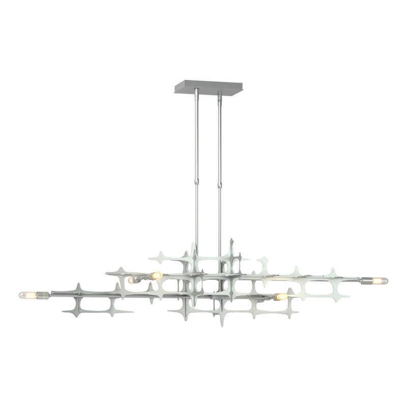 Grid Pendant in Vintage Platinum - 136385-SKT-STND-82 by Hubbardton Forge