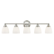 Somerville 5-Light Bath Vanity Light in Polished Chrome