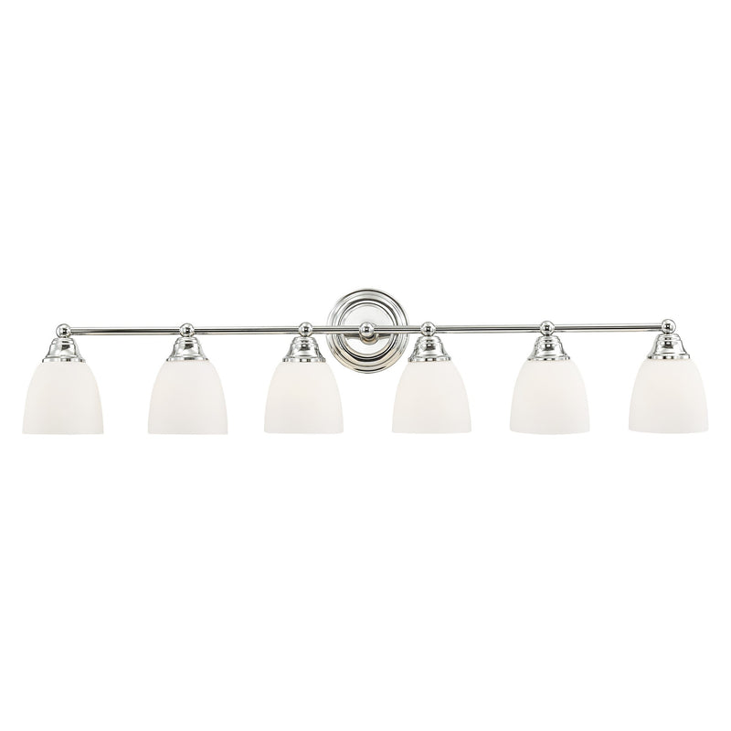 Somerville 6-Light Bath Vanity Light in Polished Chrome