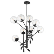 Auresa 8-Light Chandelier in Coal