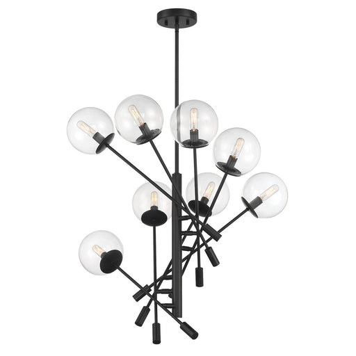 Auresa 8-Light Chandelier in Coal