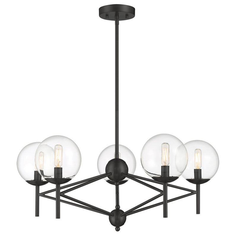 Auresa 5-Light Chandelier in Coal