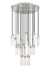 Beau 27 Light Chandelier in Brushed Nickel - Lamps Expo