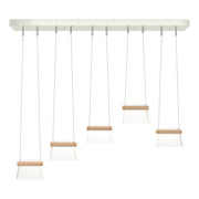 More Cowbell LED Pendant in Sterling - 136570-LED-STND-85-WD-ZM0560 by Hubbardton Forge