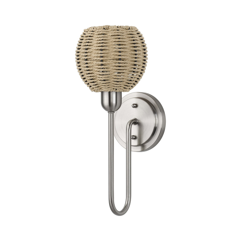 Summervine Wall Sconce in Brushed Nickel