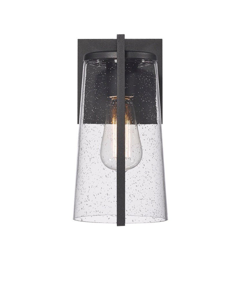 Portofino 11" Outdoor Wall Sconce in Black