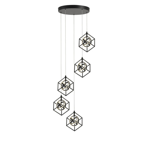 Tulip 24" LED Pendant in Matte Black
