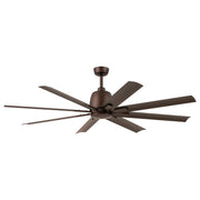Breda 65" Ceiling Fan in Satin Natural Bronze - Lamps Expo