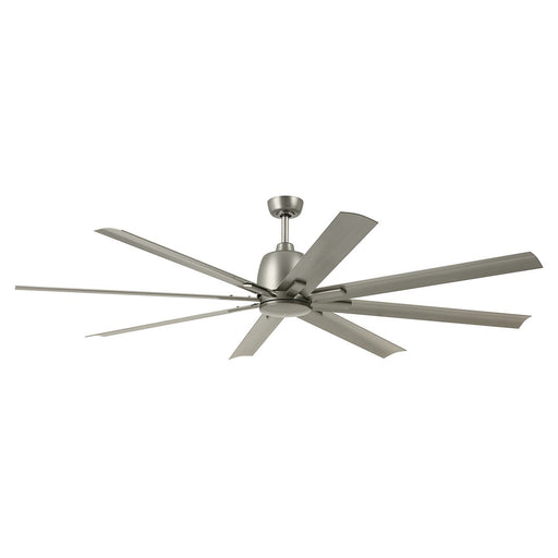 Breda 75" Outdoor Ceiling Fan in Brushed Nickel