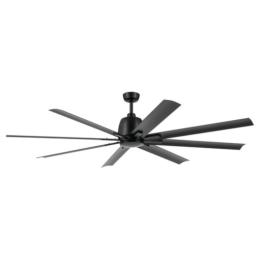 Breda 75" Outdoor Ceiling Fan in Satin Black