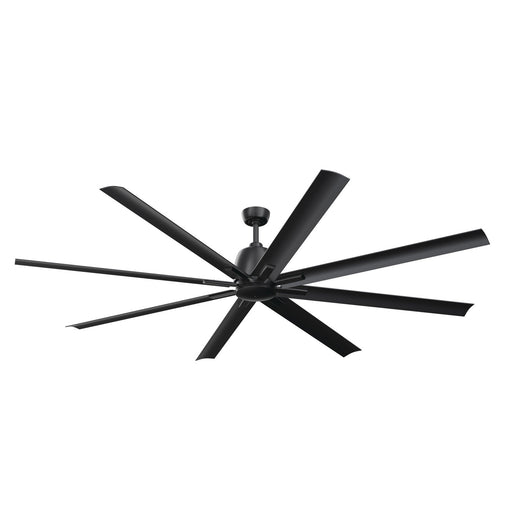 Breda 84" Outdoor Ceiling Fan in Satin Black