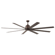 Breda 84" Outdoor Ceiling Fan in Satin Natural Bronze