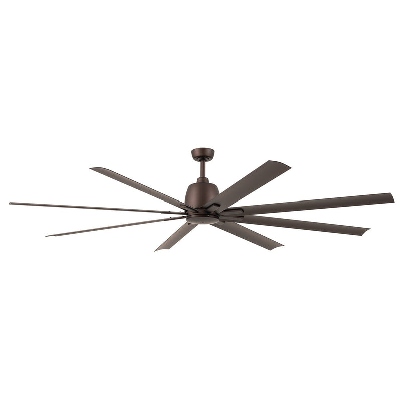 Breda 84" Outdoor Ceiling Fan in Satin Natural Bronze