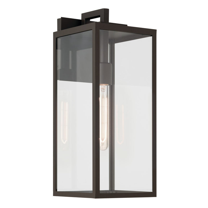 Branner Medium Outdoor Wall Lantern in Olde Bronze