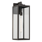 Branner Large Outdoor Wall Lantern in Olde Bronze