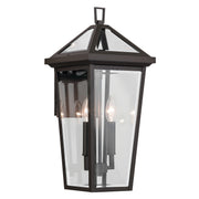 Regence 2-Light Medium Outdoor Wall Lantern in Olde Bronze