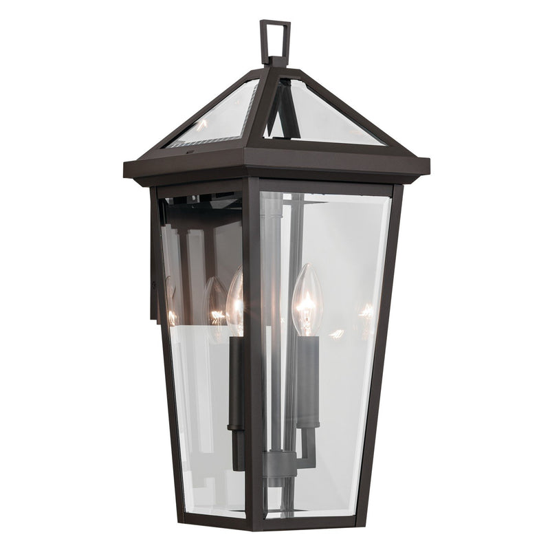 Regence 2-Light Medium Outdoor Wall Lantern in Olde Bronze