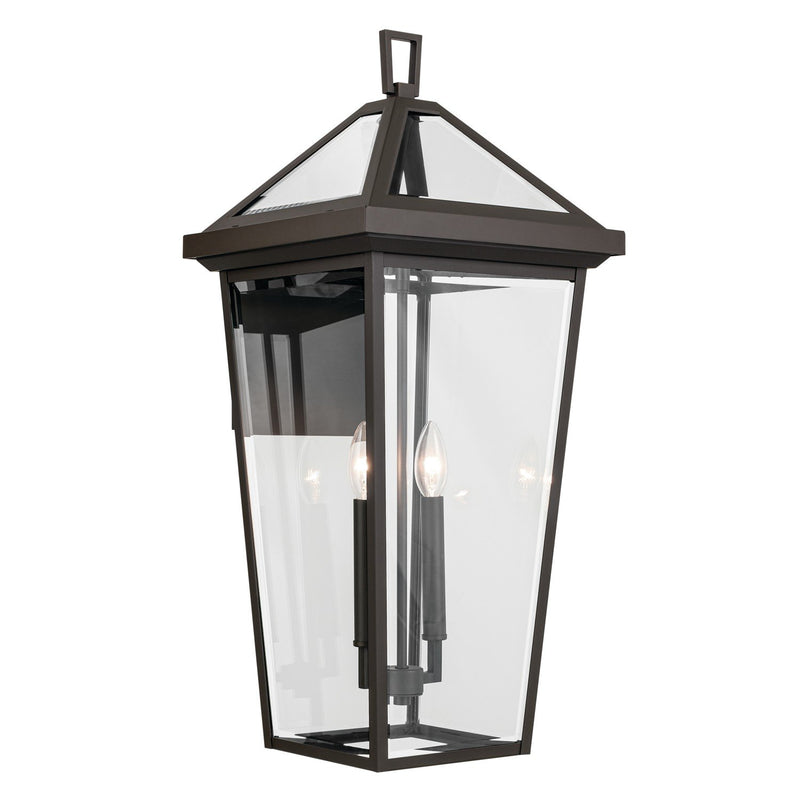 Regence 2-Light Large Outdoor Wall Lantern in Olde Bronze