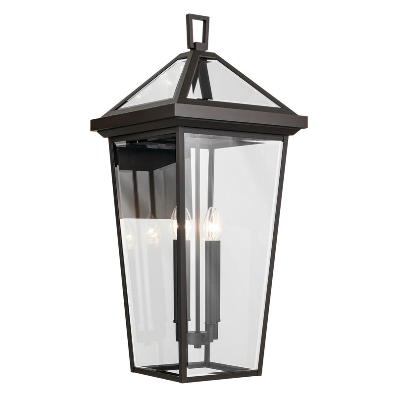 Regence 4-Light Outdoor Wall Lantern in Olde Bronze