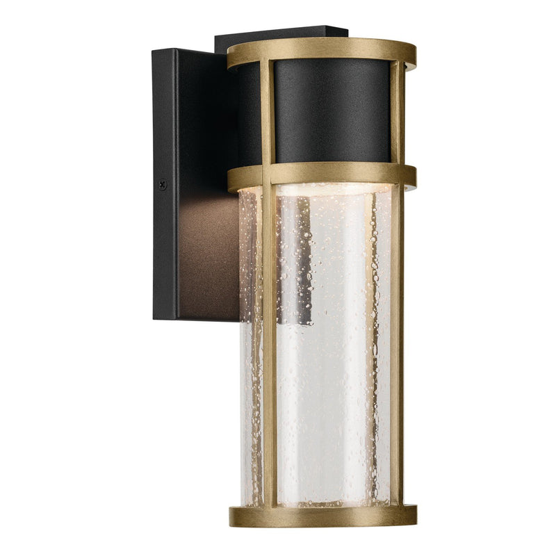 Camillo Small LED Outdoor Wall Sconce in Textured Black