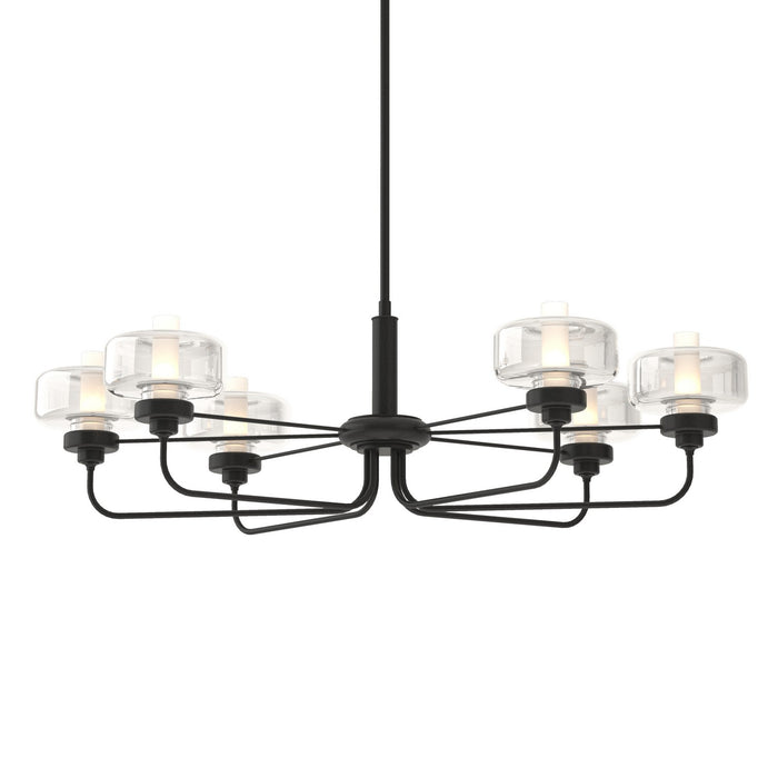 Nola Pendant in Black - 137840-SKT-MULT-10-YE0592 by Hubbardton Forge