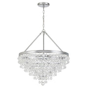 Calypso 8 Light 25" Pendant in Polished Chrome