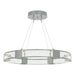 Aura Glass Pendant in Vintage Platinum - 138588-SKT-STND-82-II0399 by Hubbardton Forge