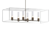 Portico Pendant in Bronze with Vintage Platinum Accent - 138940-SKT-MULT-05-82-II0392 by Hubbardton Forge