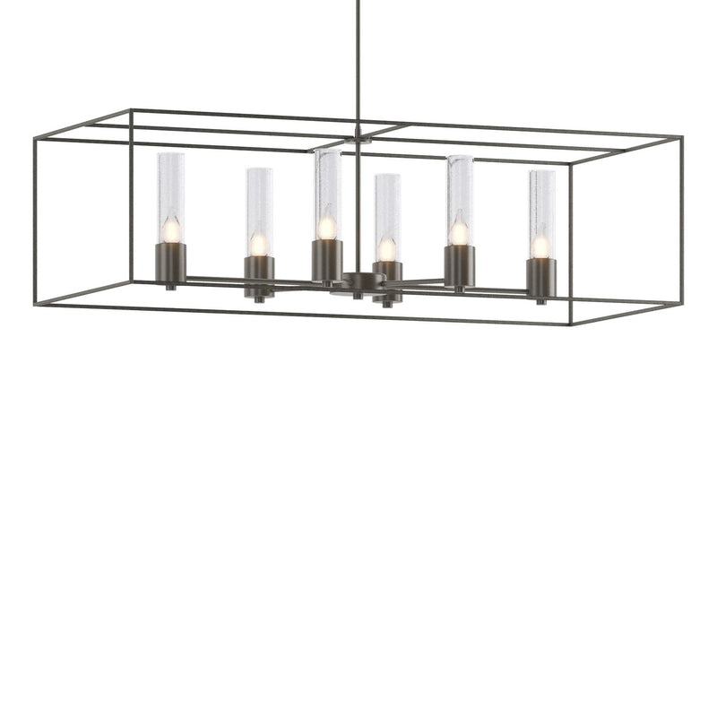 Portico Pendant in Dark Smoke with Natural Iron Accent - 138940-SKT-MULT-07-20-II0392 by Hubbardton Forge