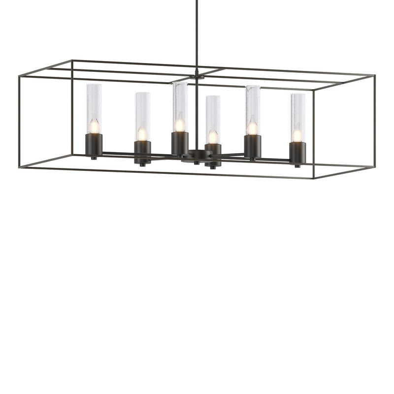 Portico Pendant in Black with Dark Smoke Accent - 138940-SKT-MULT-10-07-II0392 by Hubbardton Forge