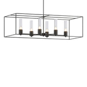 Portico Pendant in Black with Black Accent - 138940-SKT-MULT-10-10-II0392 by Hubbardton Forge