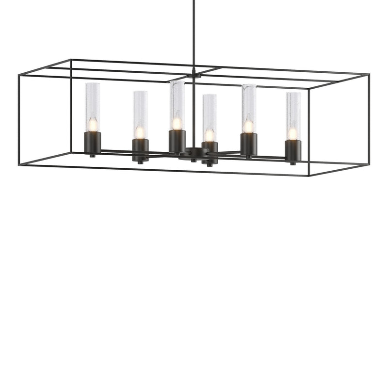 Portico Pendant in Black with Black Accent - 138940-SKT-MULT-10-10-II0392 by Hubbardton Forge