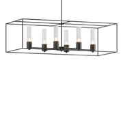 Portico Pendant in Black with Natural Iron Accent - 138940-SKT-MULT-10-20-II0392 by Hubbardton Forge