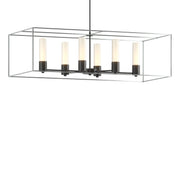 Portico Pendant in Black with Vintage Platinum Accent - 138940-SKT-MULT-10-82-GG0392 by Hubbardton Forge