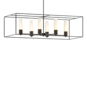 Portico Pendant in Oil Rubbed Bronze with Black Accent - 138940-SKT-MULT-14-10-GG0392 by Hubbardton Forge