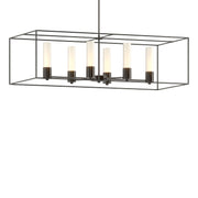 Portico Pendant in Oil Rubbed Bronze with Natural Iron Accent - 138940-SKT-MULT-14-20-GG0392 by Hubbardton Forge