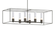 Portico Pendant in Natural Iron with Natural Iron Accent - 138940-SKT-MULT-20-20-II0392 by Hubbardton Forge