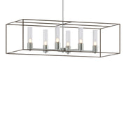 Portico Pendant in Vintage Platinum with Bronze Accent - 138940-SKT-MULT-82-05-II0392 by Hubbardton Forge